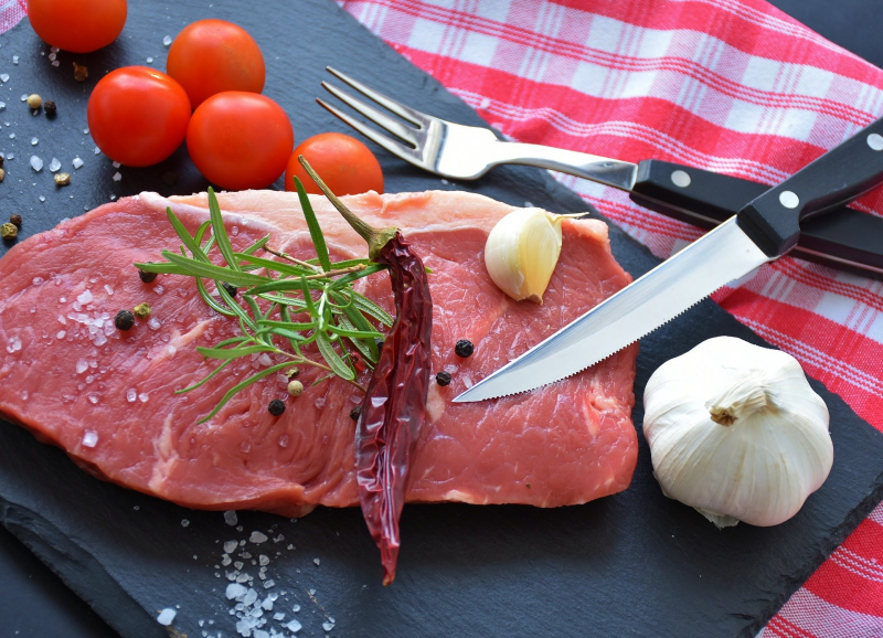 Rohes Stück Fleisch